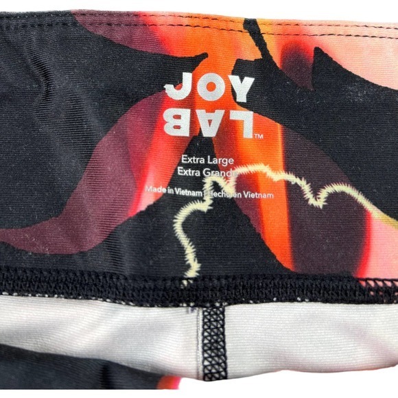 Joy Lab Leggings Feathery Floral Size XL - Picture 5 of 6